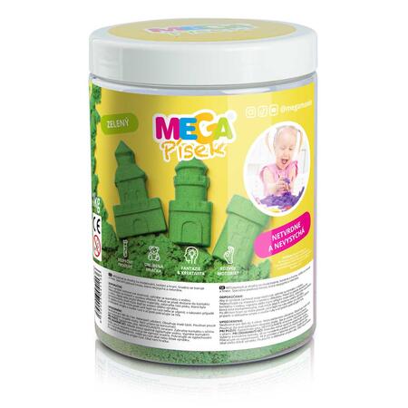 MEGApísek - zelený 1 kg - 1