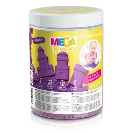 MEGApísek - fialový 1kg - 1