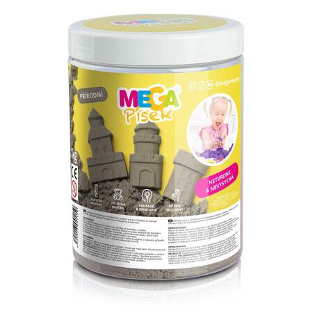 MEGApísek - přírodní 1 kg - 1